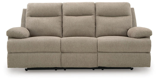 Sofá reclinable Tarrant con mesa desplegable