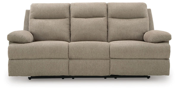 Sofá reclinable Tarrant con mesa desplegable
