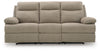 Sofá reclinable Tarrant con mesa desplegable