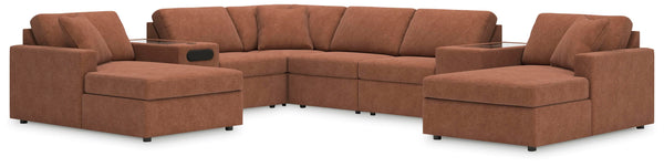 Sofá seccional de 8 piezas Modmax con chaise longue