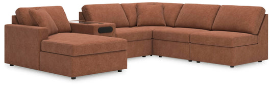 Seccional de 6 piezas Modmax con chaise longue