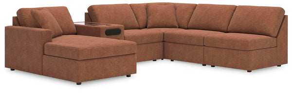 Seccional de 6 piezas Modmax con chaise longue