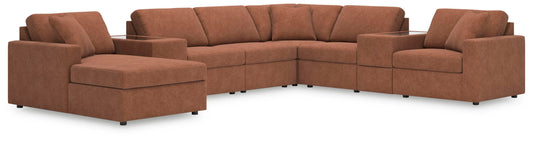 Sofá seccional de 8 piezas Modmax con chaise longue