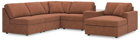 Seccional de 6 piezas Modmax con chaise longue