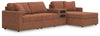 Sofá modular Modmax de 4 piezas con chaise longue