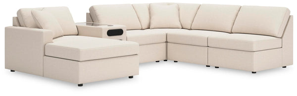 Seccional de 6 piezas Modmax con chaise longue