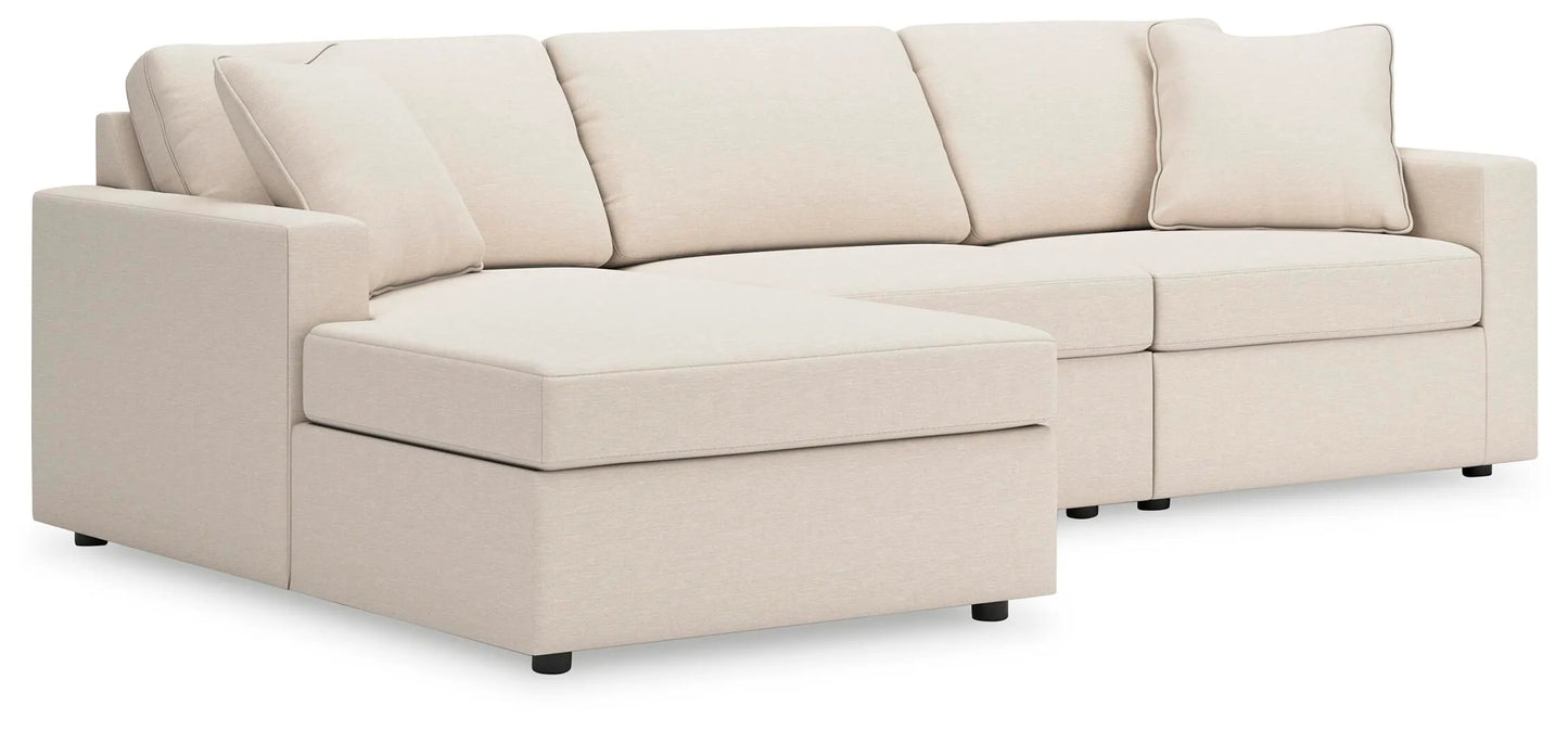 Seccional de 3 piezas Modmax con chaise