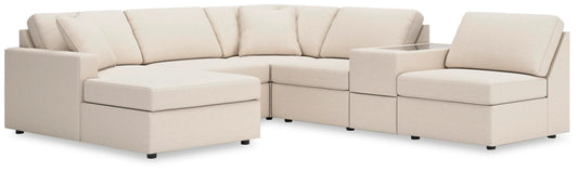 Seccional de 6 piezas Modmax con chaise longue