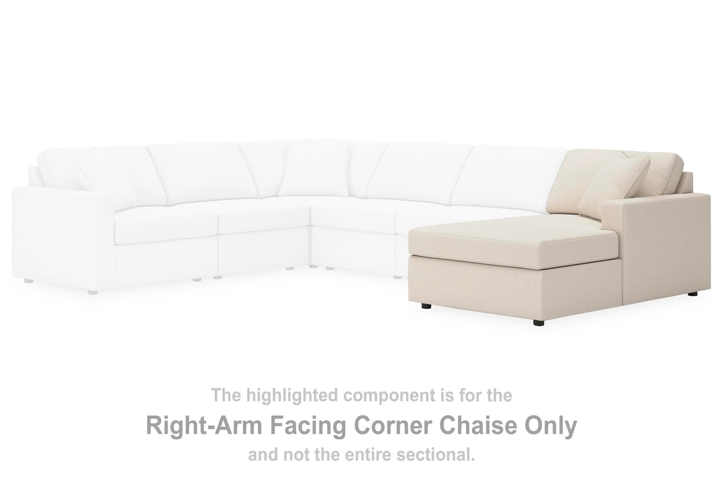 Modmax Right-Arm Facing Corner Chaise