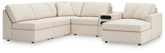 Seccional de 6 piezas Modmax con chaise longue