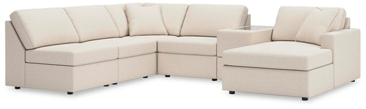 Seccional de 6 piezas Modmax con chaise longue