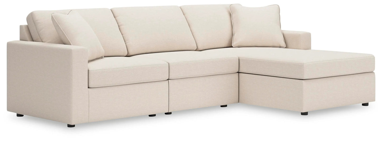 Seccional de 3 piezas Modmax con chaise