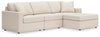 Seccional de 3 piezas Modmax con chaise