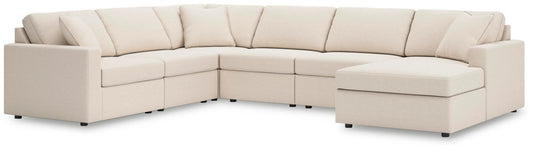 Seccional de 6 piezas Modmax con chaise longue