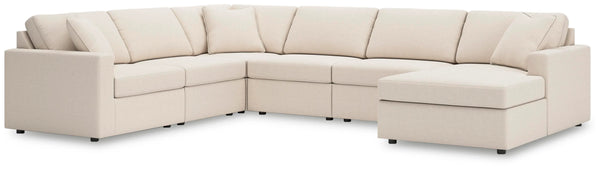 Seccional de 6 piezas Modmax con chaise longue