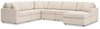 Seccional de 6 piezas Modmax con chaise longue