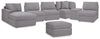 Seccional Modmax de 6 piezas con chaise y otomana