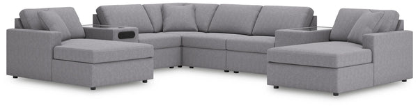 Sofá seccional de 8 piezas Modmax con chaise longue