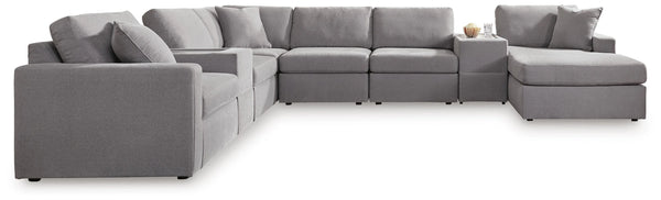 Sofá seccional de 8 piezas Modmax con chaise longue