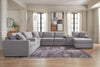 Sofá seccional de 8 piezas Modmax con chaise longue