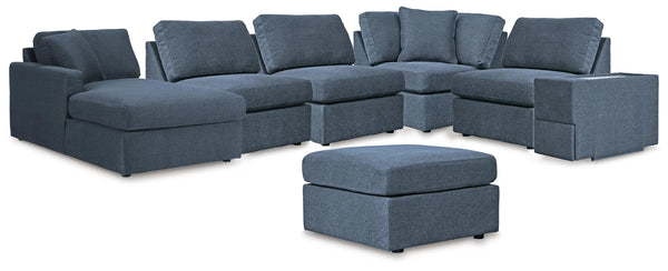Seccional Modmax de 6 piezas con chaise y otomana