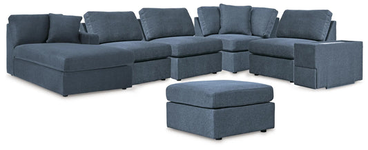 Seccional Modmax de 6 piezas con chaise y otomana