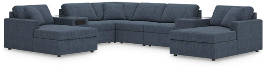 Sofá seccional de 8 piezas Modmax con chaise longue