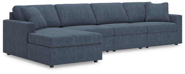 Sofá modular Modmax de 4 piezas con chaise longue