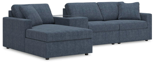 Sofá modular Modmax de 4 piezas con chaise longue