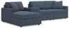 Sofá modular Modmax de 4 piezas con chaise longue