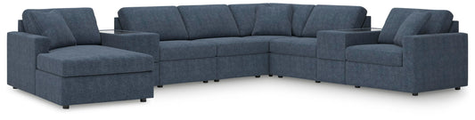 Sofá seccional de 8 piezas Modmax con chaise longue