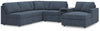 Seccional de 6 piezas Modmax con chaise longue