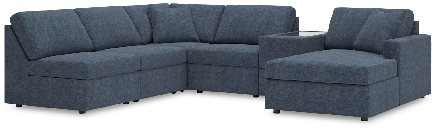 Seccional de 6 piezas Modmax con chaise longue