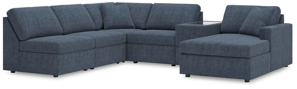 Seccional de 6 piezas Modmax con chaise longue