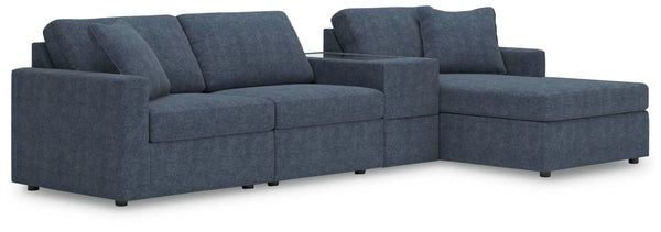Sofá modular Modmax de 4 piezas con chaise longue