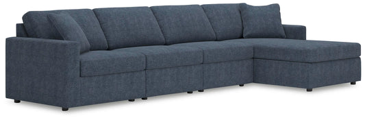 Sofá modular Modmax de 4 piezas con chaise longue