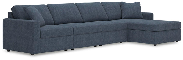 Sofá modular Modmax de 4 piezas con chaise longue