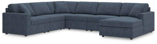 Seccional de 6 piezas Modmax con chaise longue