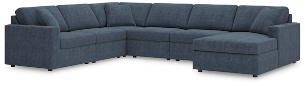 Seccional de 6 piezas Modmax con chaise longue