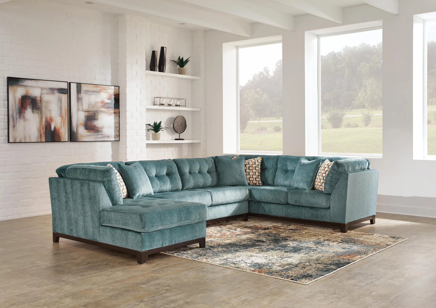 Seccional de 3 piezas Laylabrook con chaise