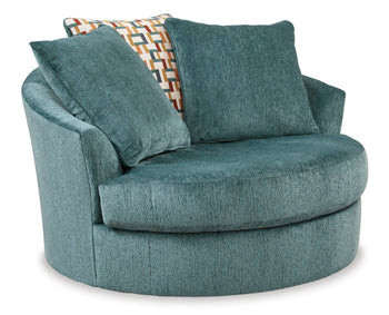 Sillón giratorio Laylabrook de gran tamaño