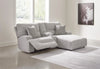 Sofá seccional reclinable eléctrico de 3 piezas con chaise Acklen Place