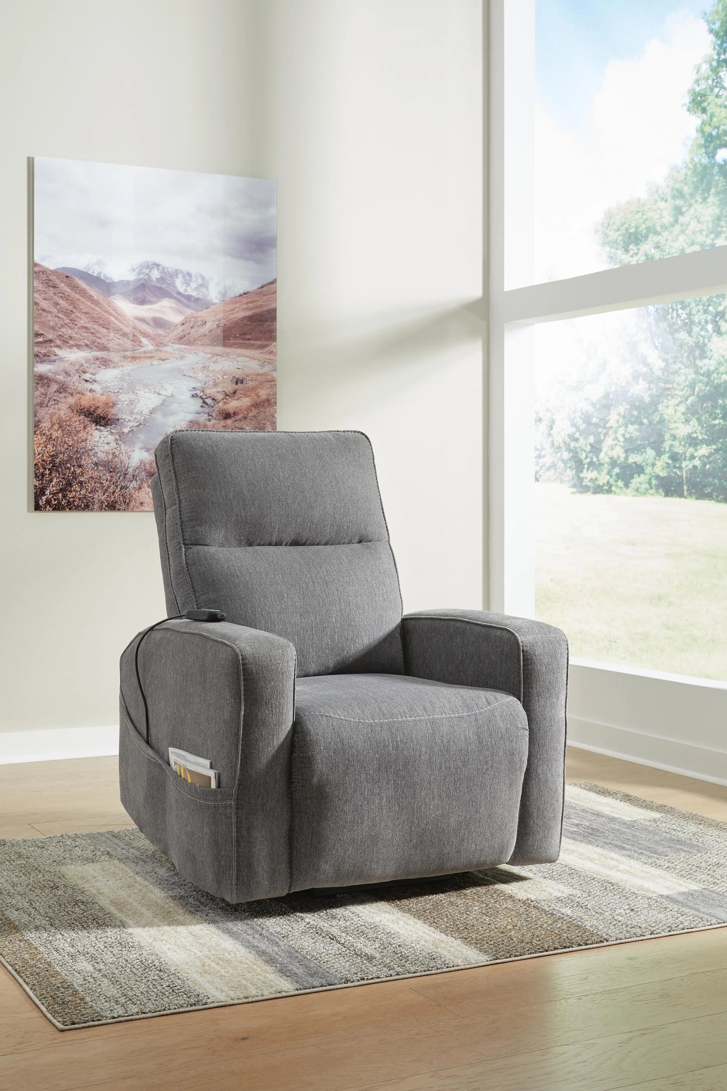 Sillón reclinable elevador eléctrico Starganza