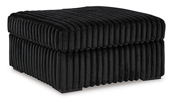 Puf decorativo de gran tamaño Midnight-Madness