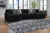 Sofá seccional de 3 piezas Midnight-Madness con chaise longue