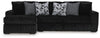 Sofá Seccional de 2 Piezas Midnight-Madness con Chaise