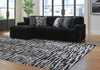 Sofá Seccional de 2 Piezas Midnight-Madness con Chaise