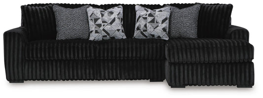 Sofá Seccional de 2 Piezas Midnight-Madness con Chaise