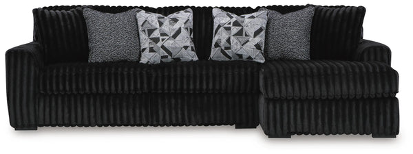 Sofá Seccional de 2 Piezas Midnight-Madness con Chaise