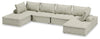 Muebles modulares de 6 piezas Bales